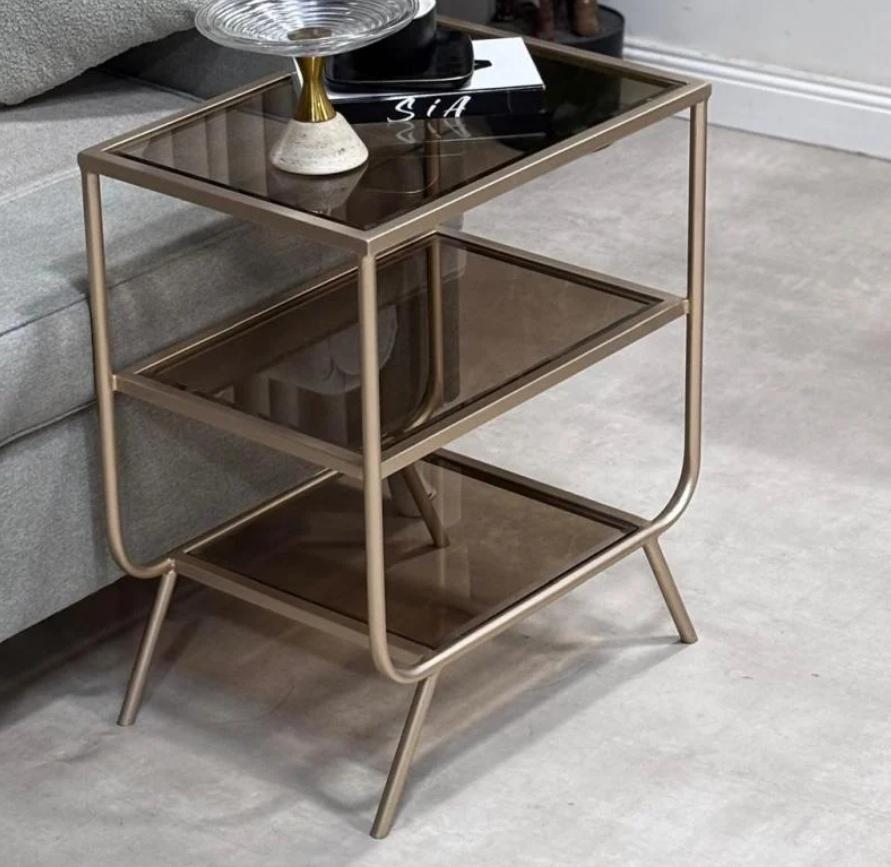 Side table 3 levels iron