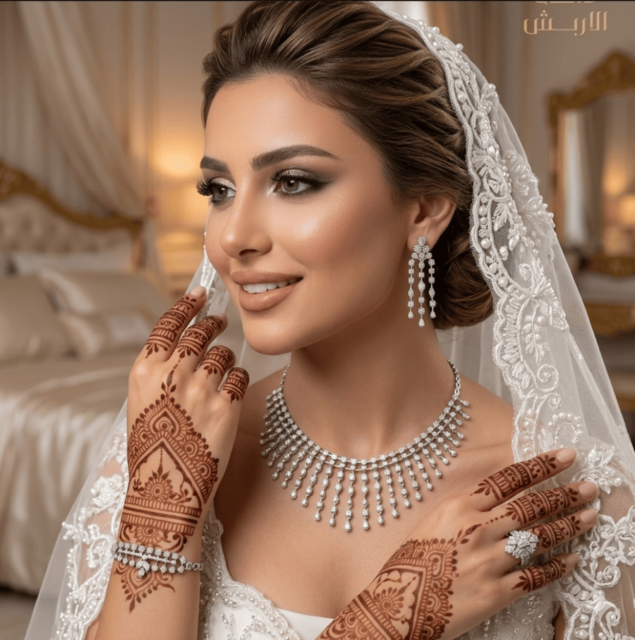 فرع ( سويكت ) طقم الماس بنقاوة I/SI وزن الذهب 36.73