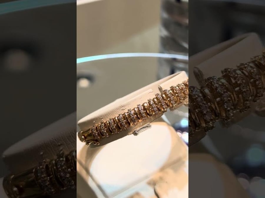 سويكت - سواره تصميم انيق ذهب عيار 18 الوزن 10.60 جرام