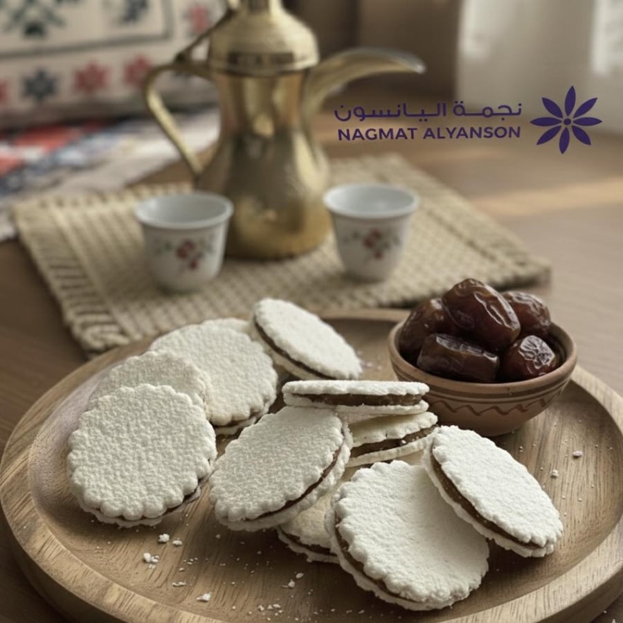 رهايف البقل محشي تمر علبة 100 جرام