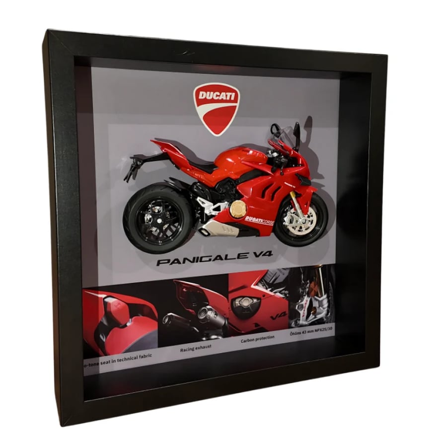 لوحة مجسم Ducati Panigale V4 احمر