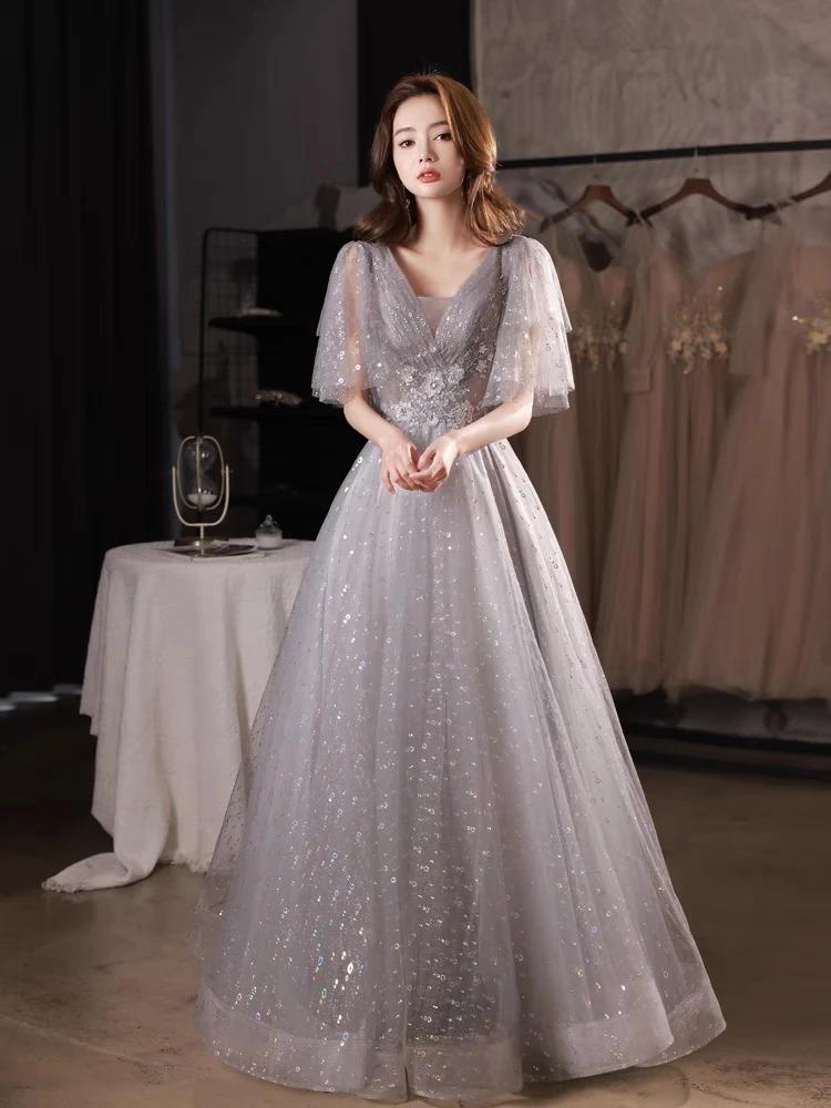 Elegant women's evening dress new 2026 for parties and birthdays