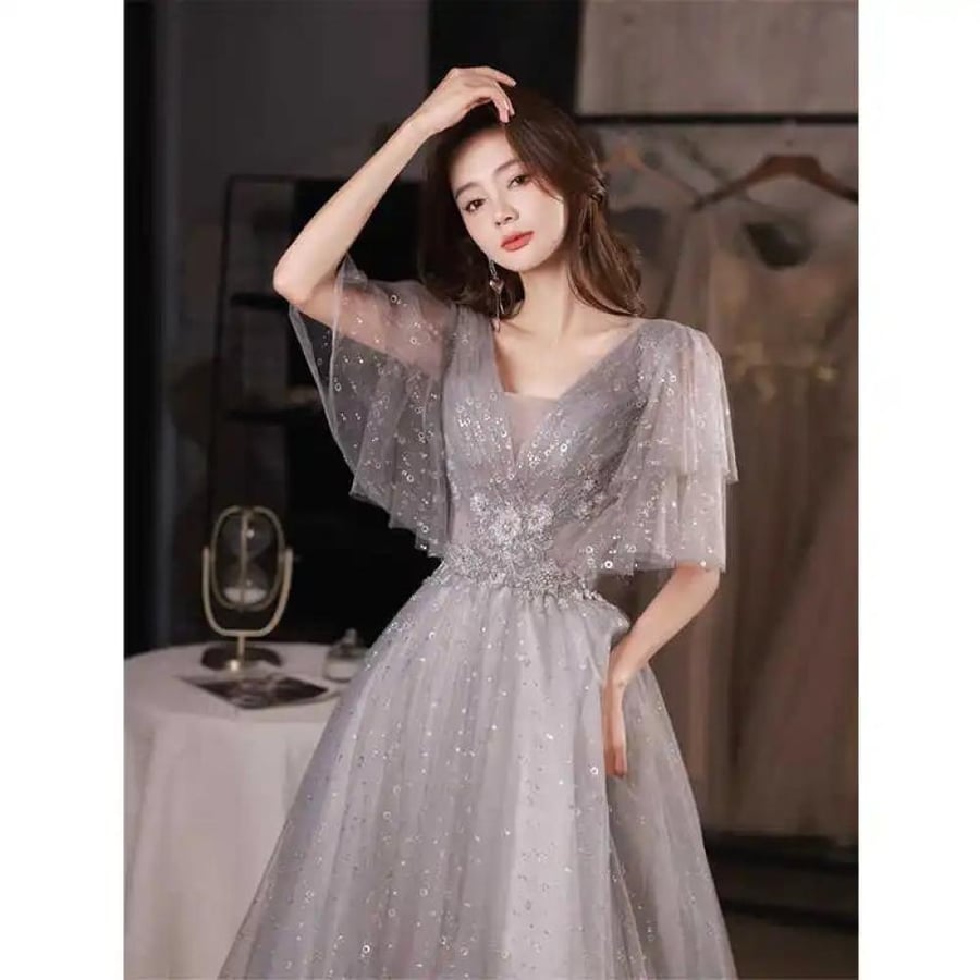 Elegant women's evening dress new 2026 for parties and birthdays