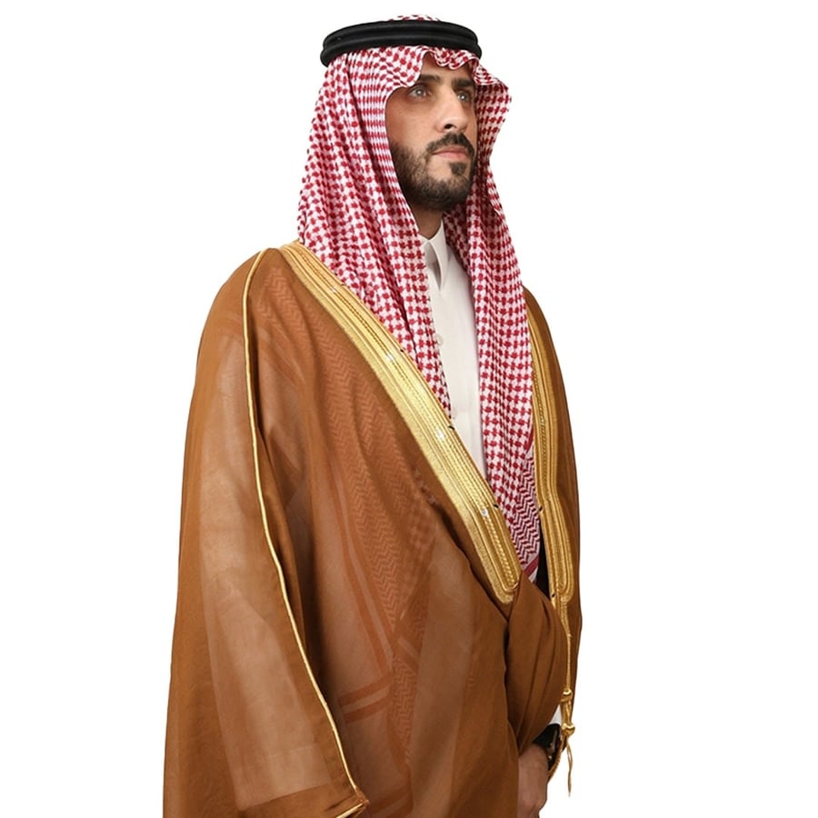 بشت اشقر ملكي-شماغي