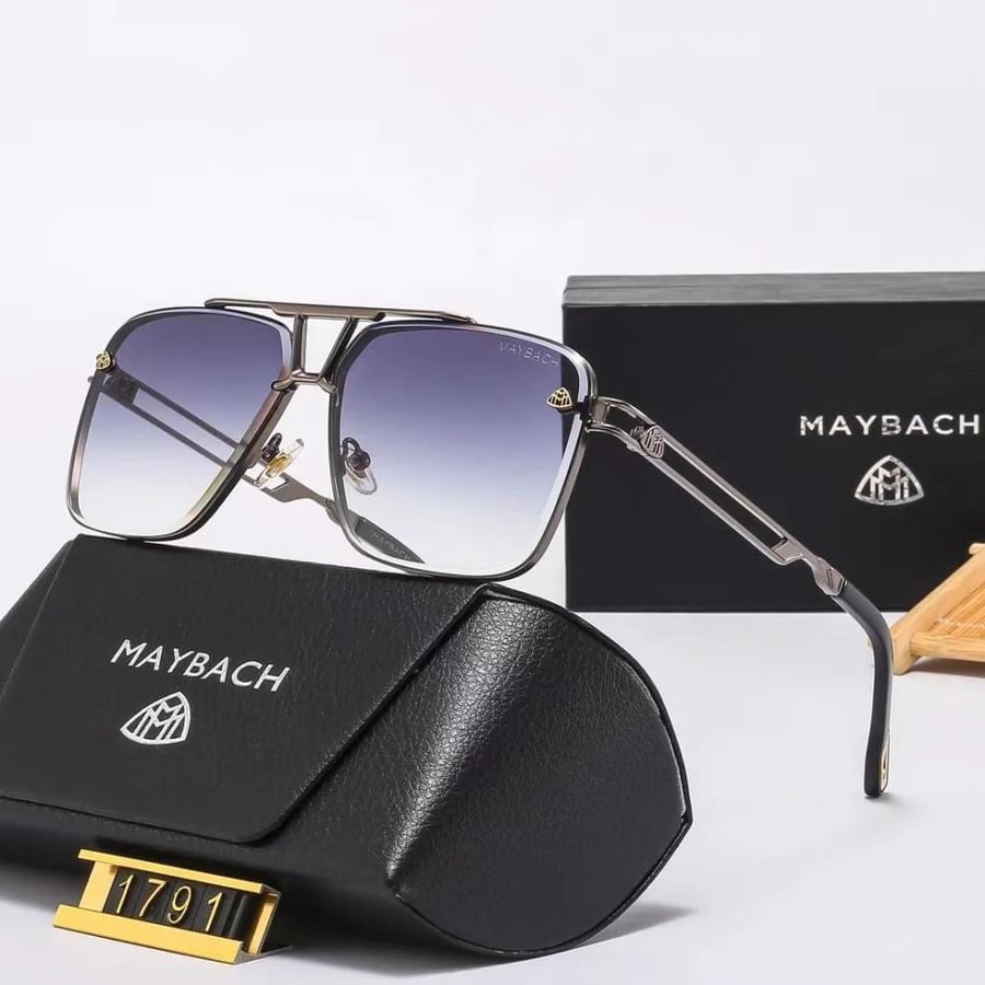 ظارات شمسية ماركة MAYBACH الفاخرة للرجال والنساء نظارات شمسية كلاسيكية عالية الجودة  نظارات حماية من الأشعة فوق البنفسجية 400 17911