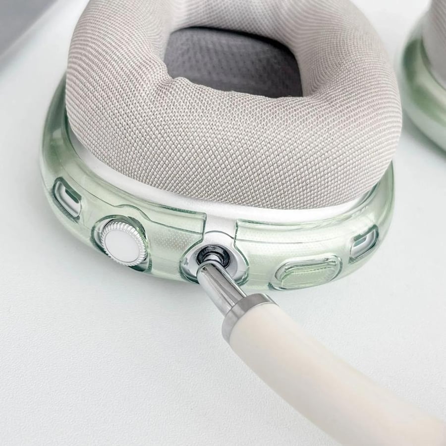 الحافظات الواقية المقاومة للخدش من مادة TPU الناعمة الشفافة لملحقات سماعات Apple AirPods Max