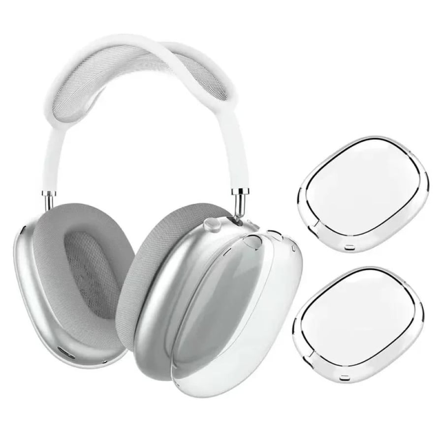 الحافظات الواقية المقاومة للخدش من مادة TPU الناعمة الشفافة لملحقات سماعات Apple AirPods Max