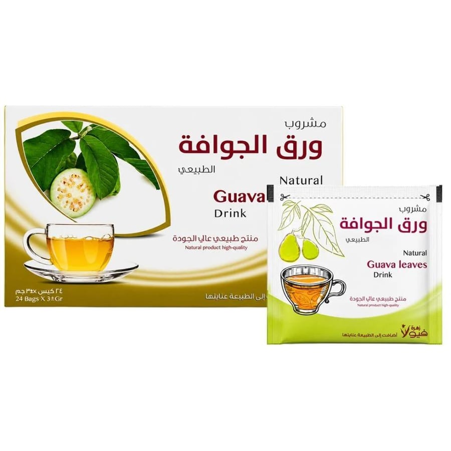 ‫شاي ورق الجوافة فيولا ٢٤ كيس