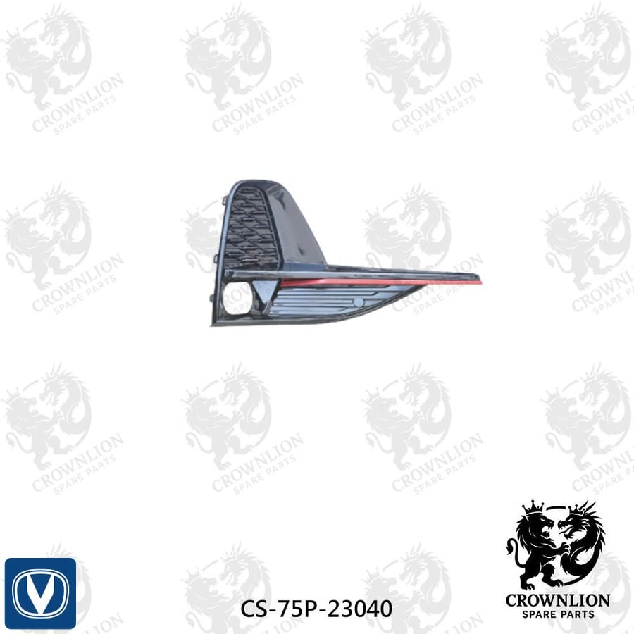 Left fog lamp cover CS-75P-23040