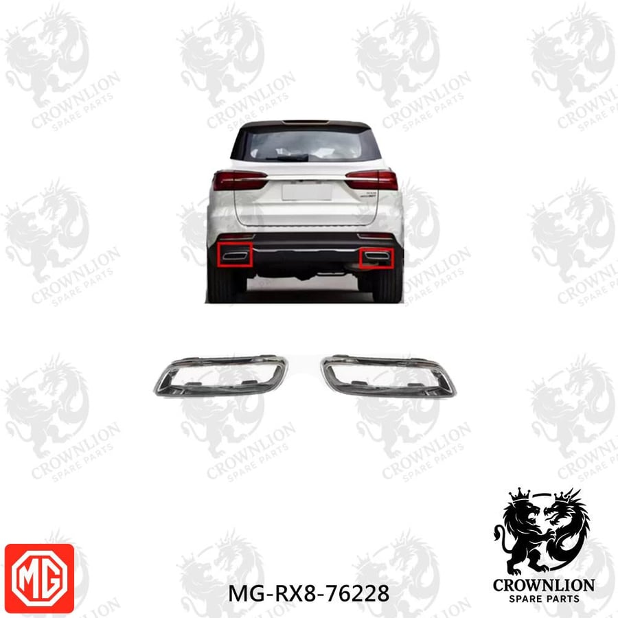 نيكل صدام خلفي يمين - ام جي MG-RX8-76228
