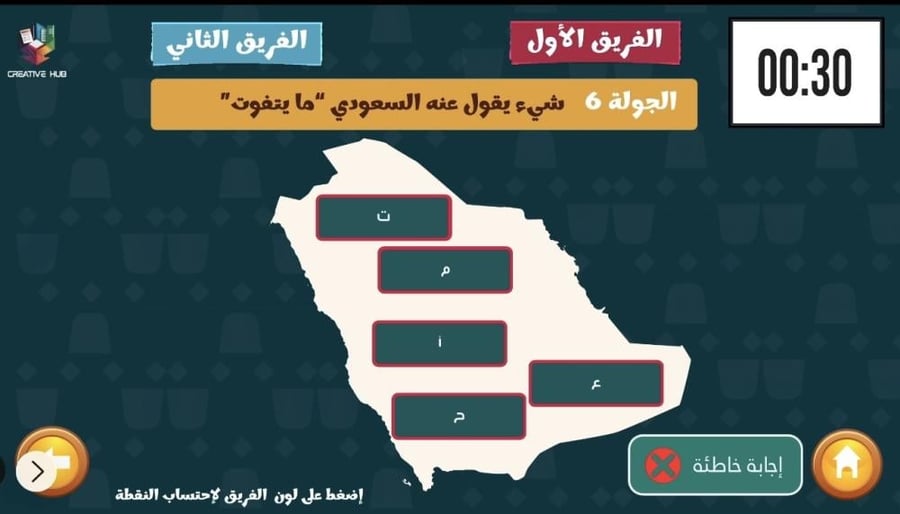 لعبة السعودي يقول