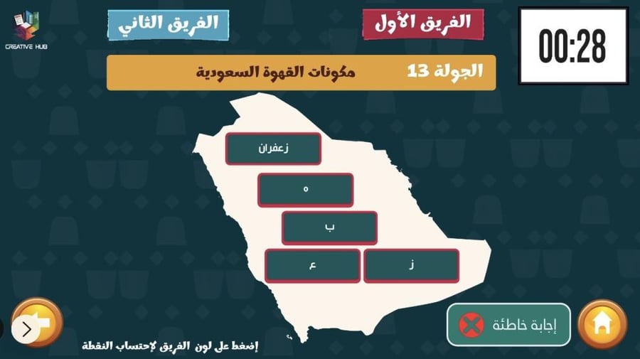 لعبة السعودي يقول