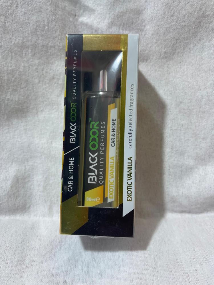 Black odor car air freshener