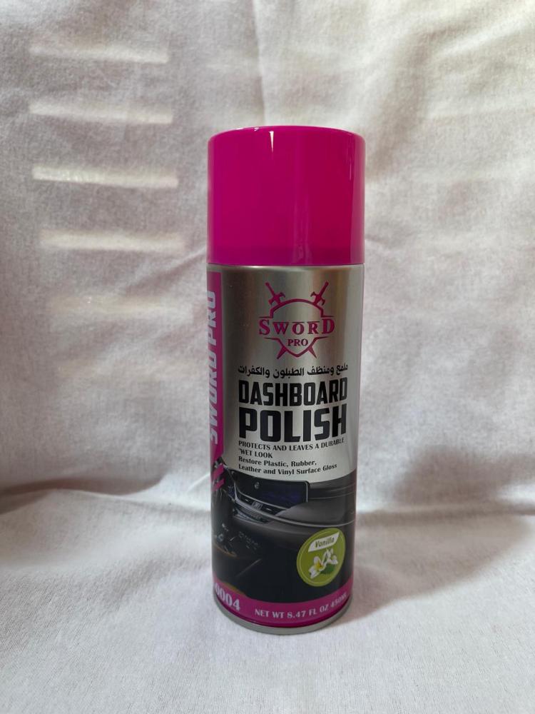 Polish for the dashboard and tires, Sword company