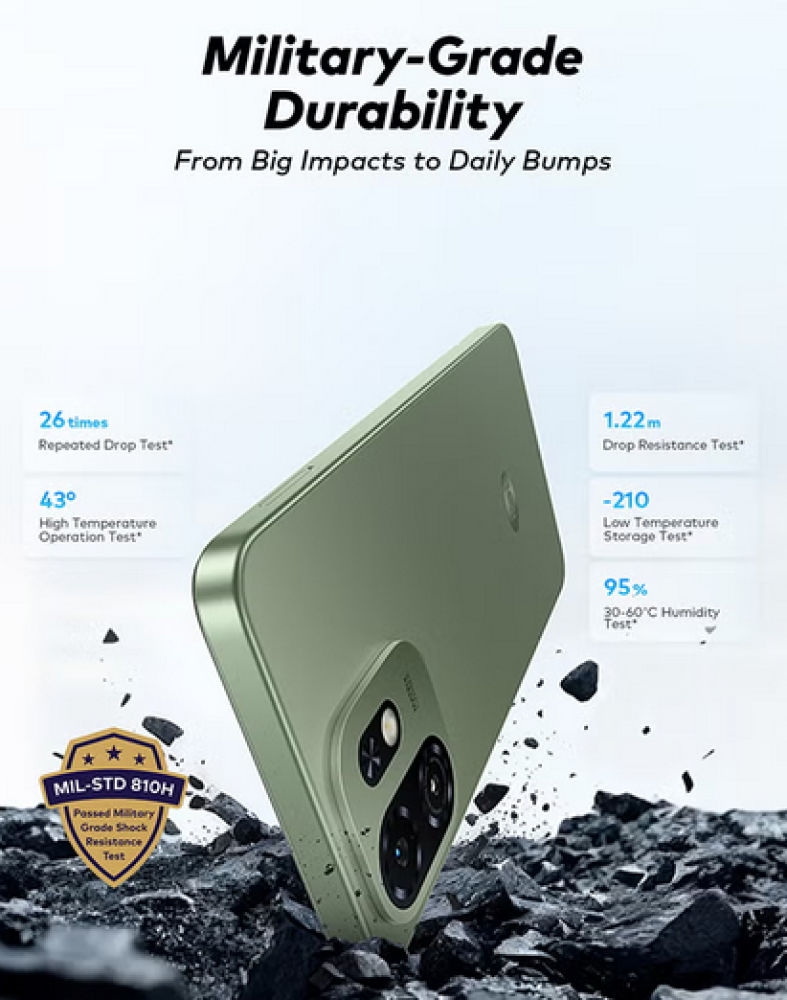 itel A100C - Titanium Gold - 64GB - 3+5GB Ram