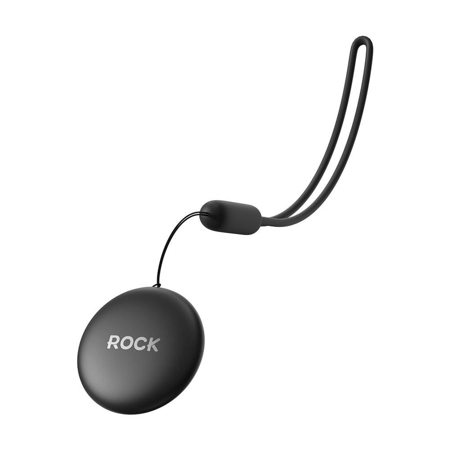 جهاز تتبع ذكي لاسلكي ROCK Tag (أسود)