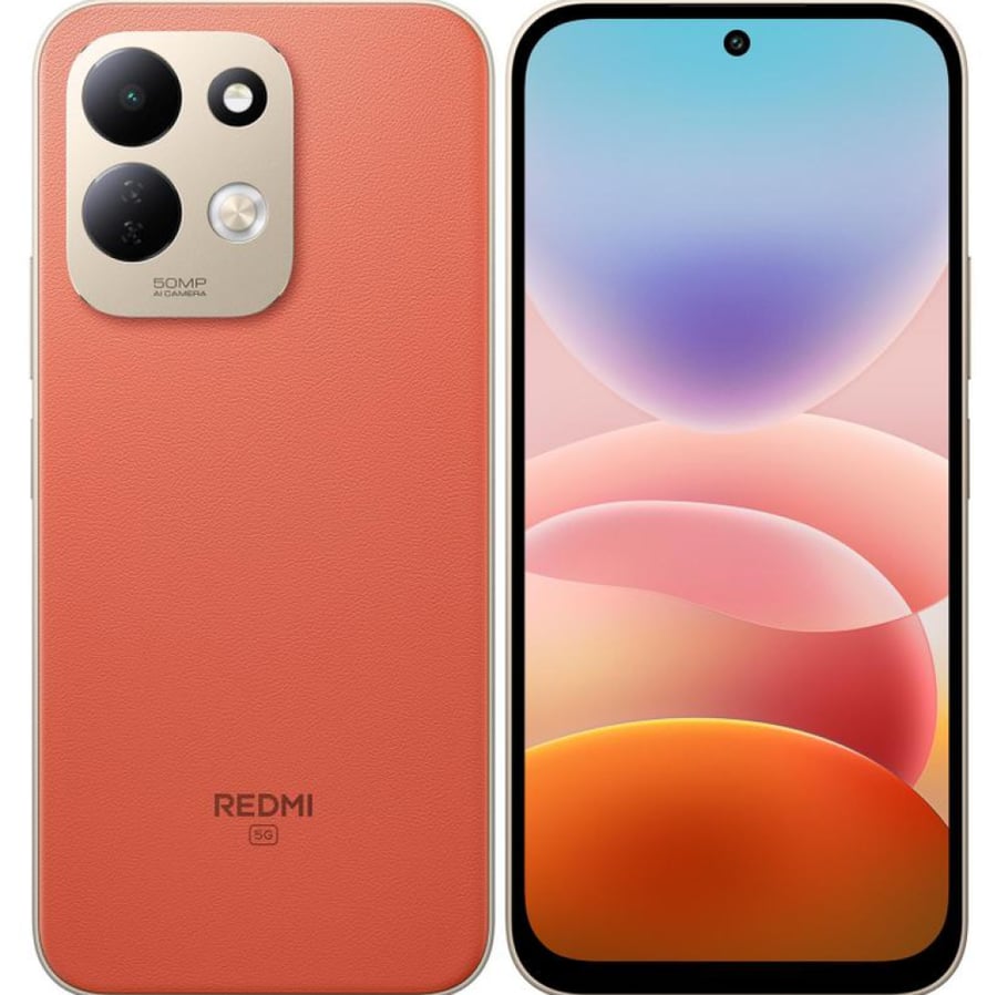 Redmi 17 5G - برتقالي زاهٍ - 256 جيجابايت - ذاكرة عشوائية 6+6 جيجابايت