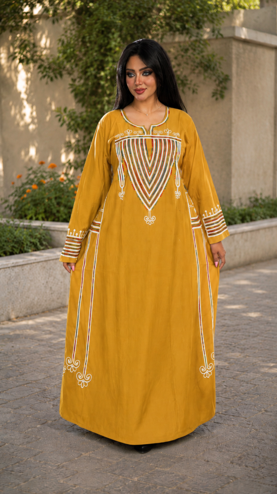 جلابية سلطانة –مراسي تطريز ملكي00014
