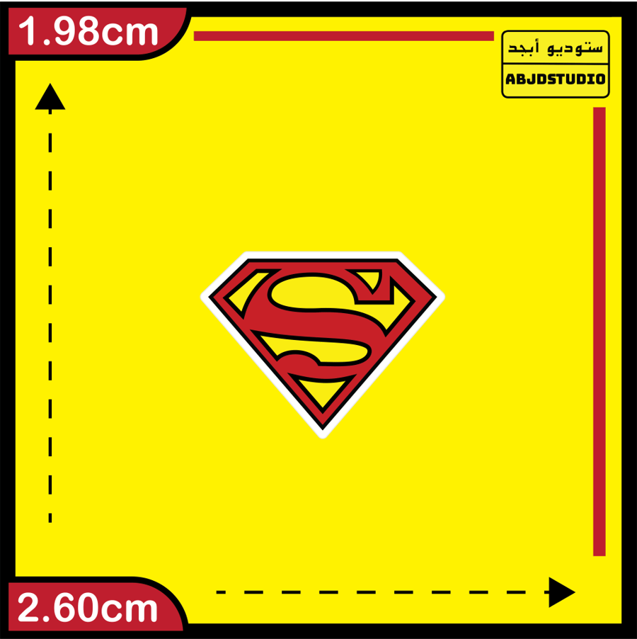 Superman - استكر جوال