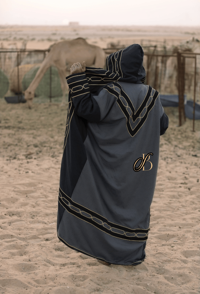 Arabic calligraphy design fleece
