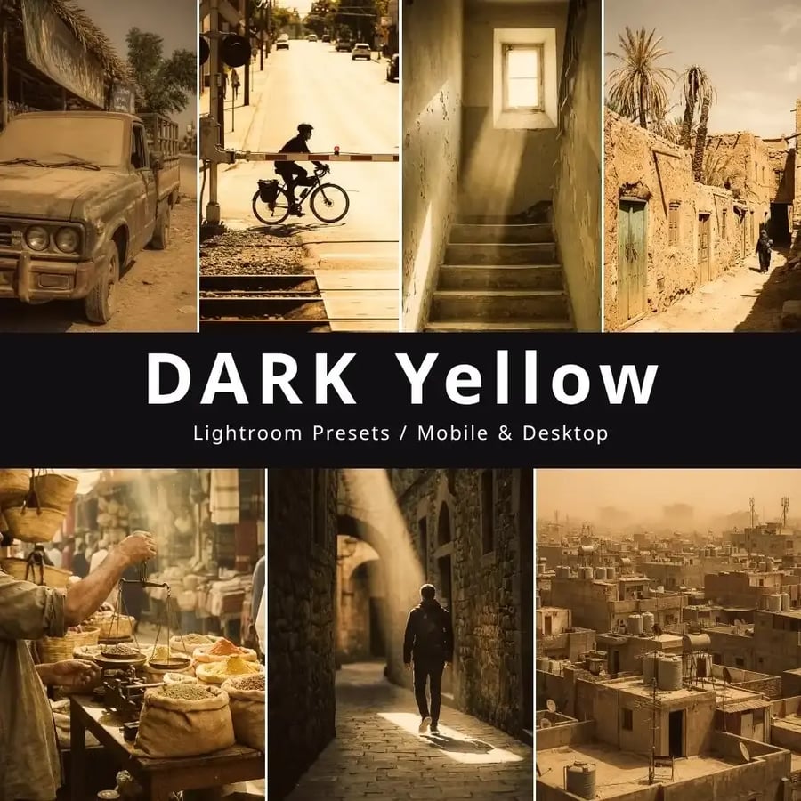مجموعة فلاتر دارك السينمائية | Dark Mood Lightroom Presets