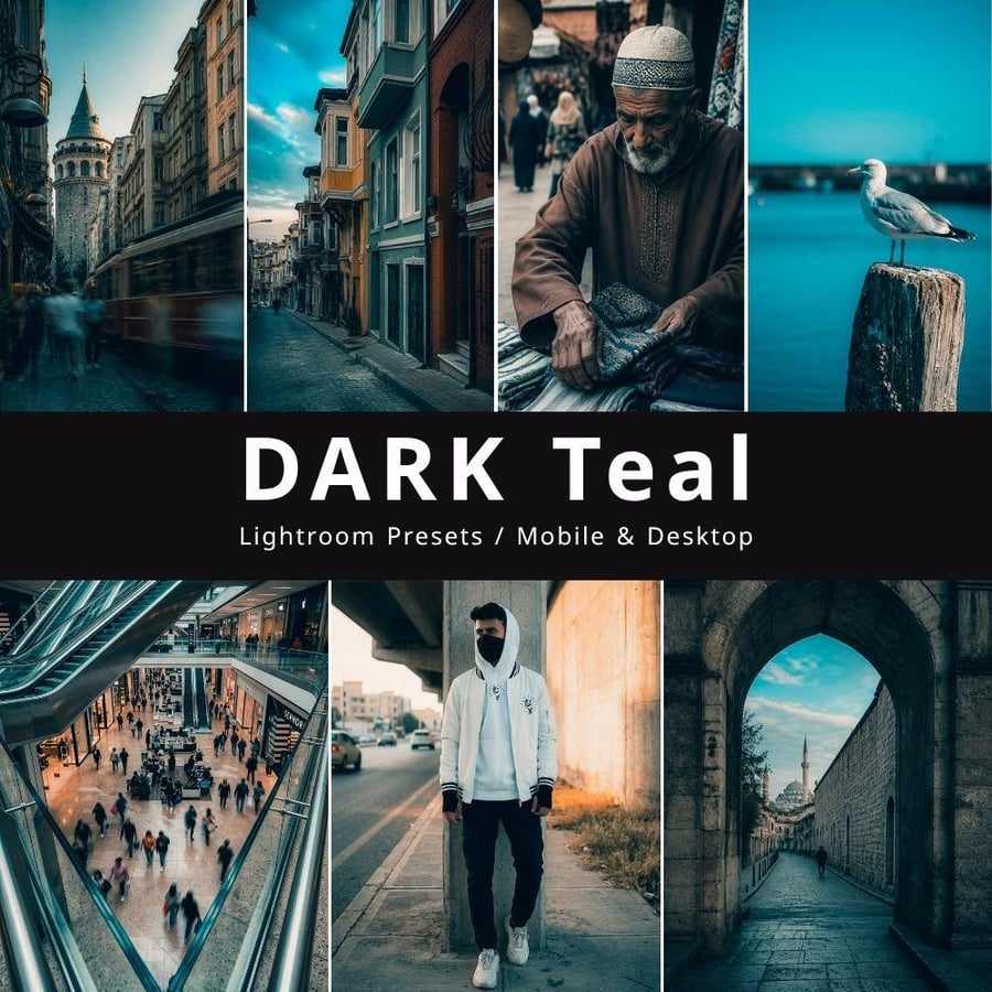 مجموعة فلاتر دارك السينمائية | Dark Mood Lightroom Presets
