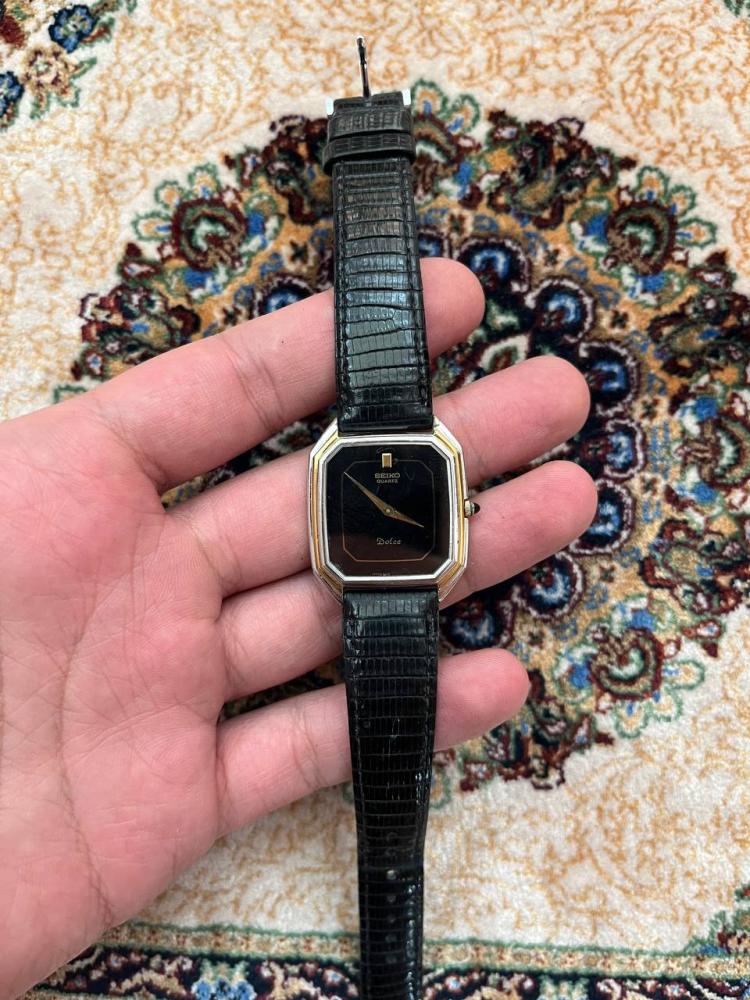 Seiko Watch - Lizard Skin