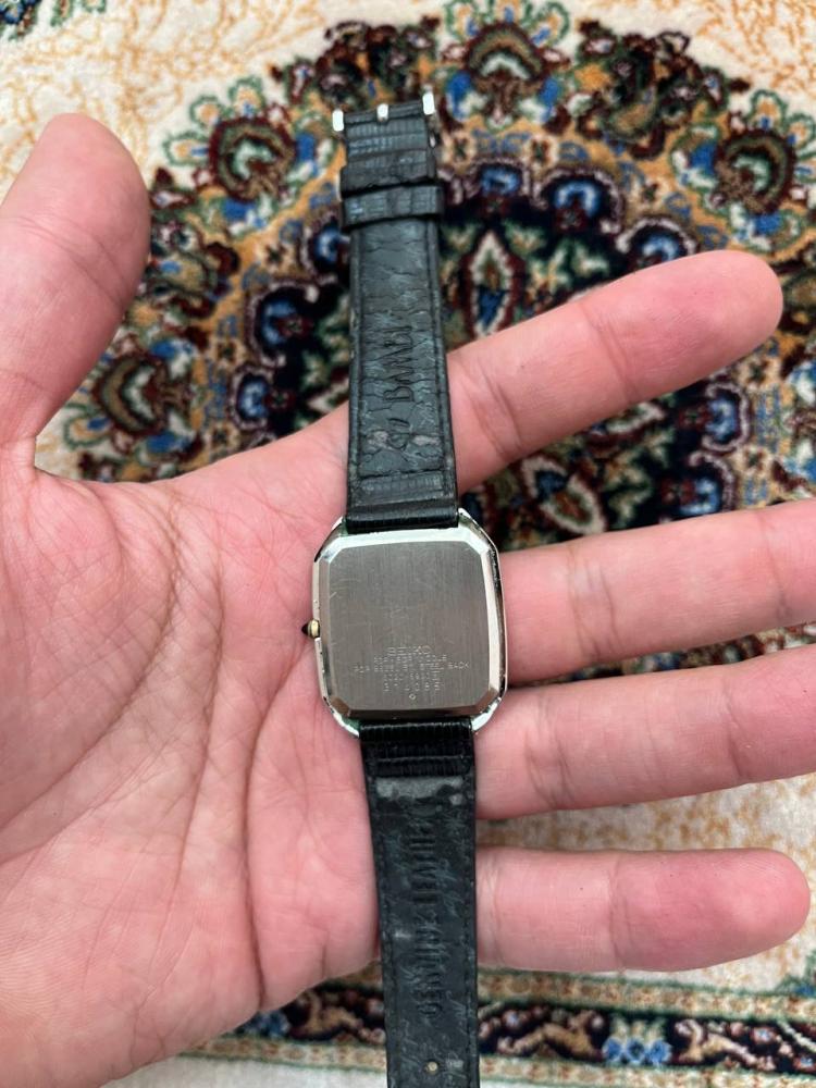 Seiko Watch - Lizard Skin