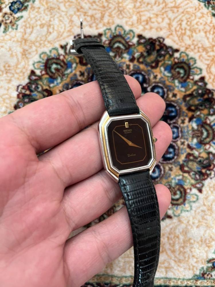 Seiko Watch - Lizard Skin