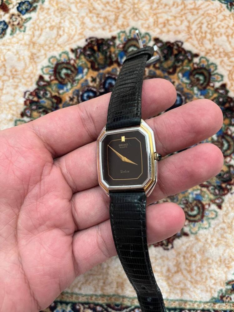 Seiko Watch - Lizard Skin