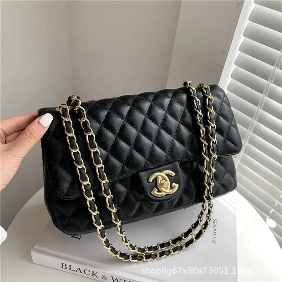 حقيبة كروس نسائية 2025 Fashion Lingge – متعددة الوظائف