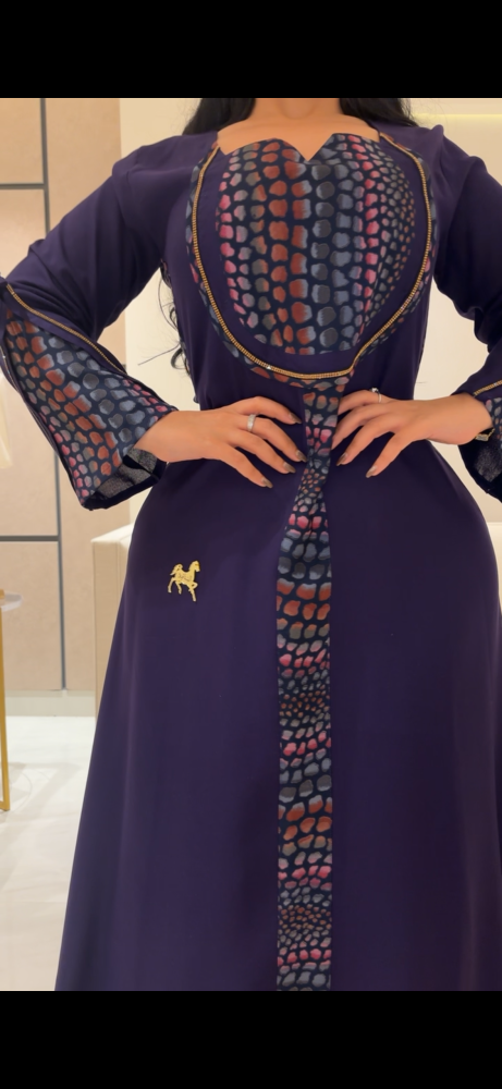 جلابية كشميري بكرستال