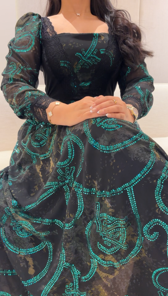 فستان شيفون كلوش