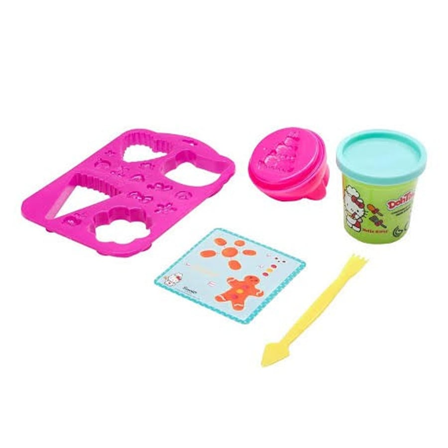 طقم هيلو كيتي لصناعة وتشكيل العجائن – My First Dough Set