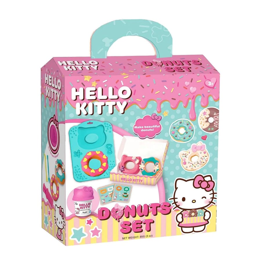 طقم صنع وتزيين الدونات هيلو كيتي – Hello Kitty Donuts Set
