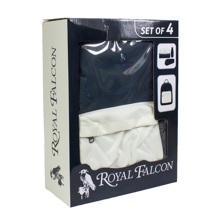طقم شنطة مدرسية متكامل 4 قطع 16 إنش - ROYAL FALCON