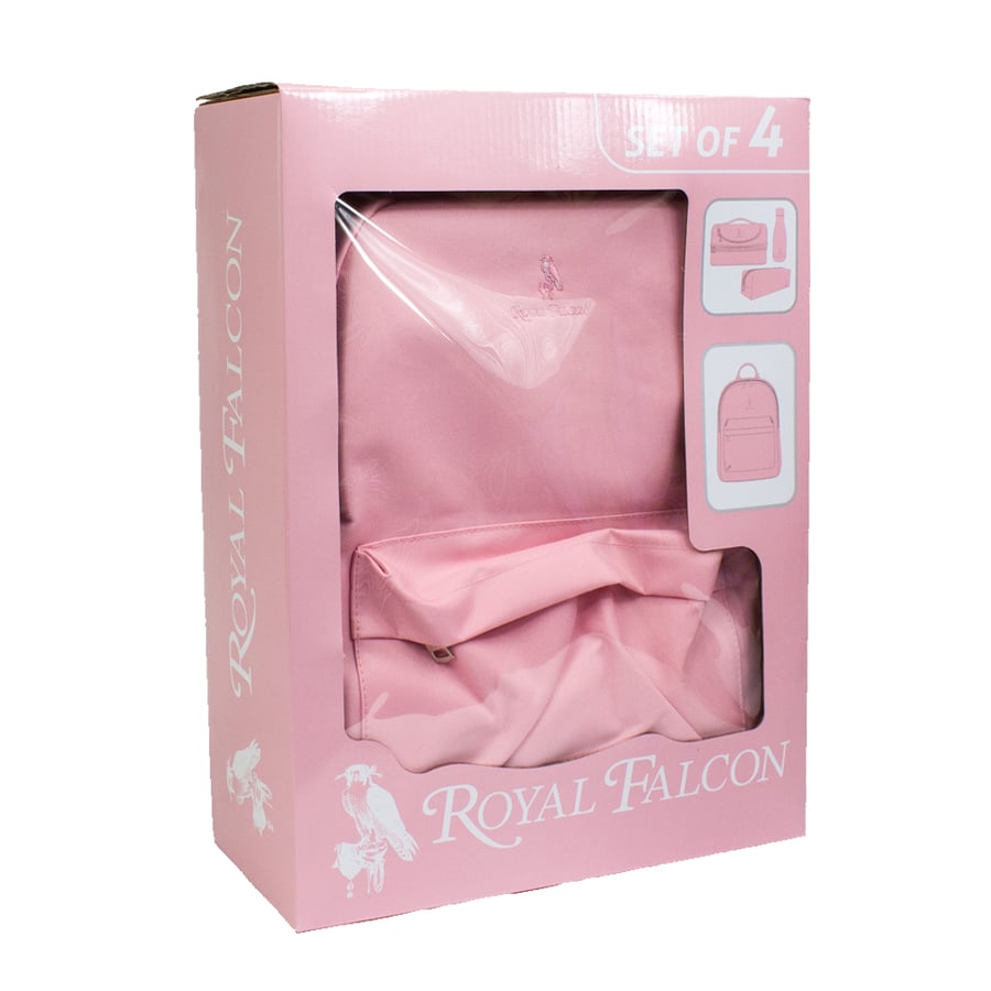 طقم شنطة مدرسية متكامل 4 قطع 16 إنش - ROYAL FALCON
