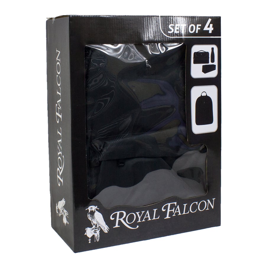 طقم شنطة مدرسية متكامل 4 قطع 16 إنش - ROYAL FALCON