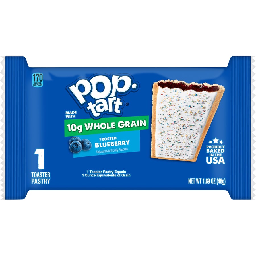 pop tarts frosted blueberry