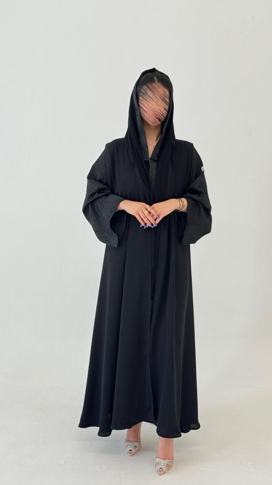 بلاك بيري مع أكمام مشجرة أسود