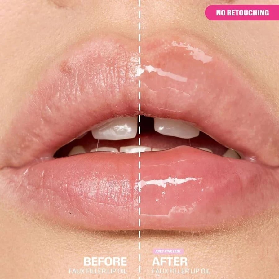 Huda Beauty Lip Gloss Faux Filler Jelly 3.9 ml - Pink Lady