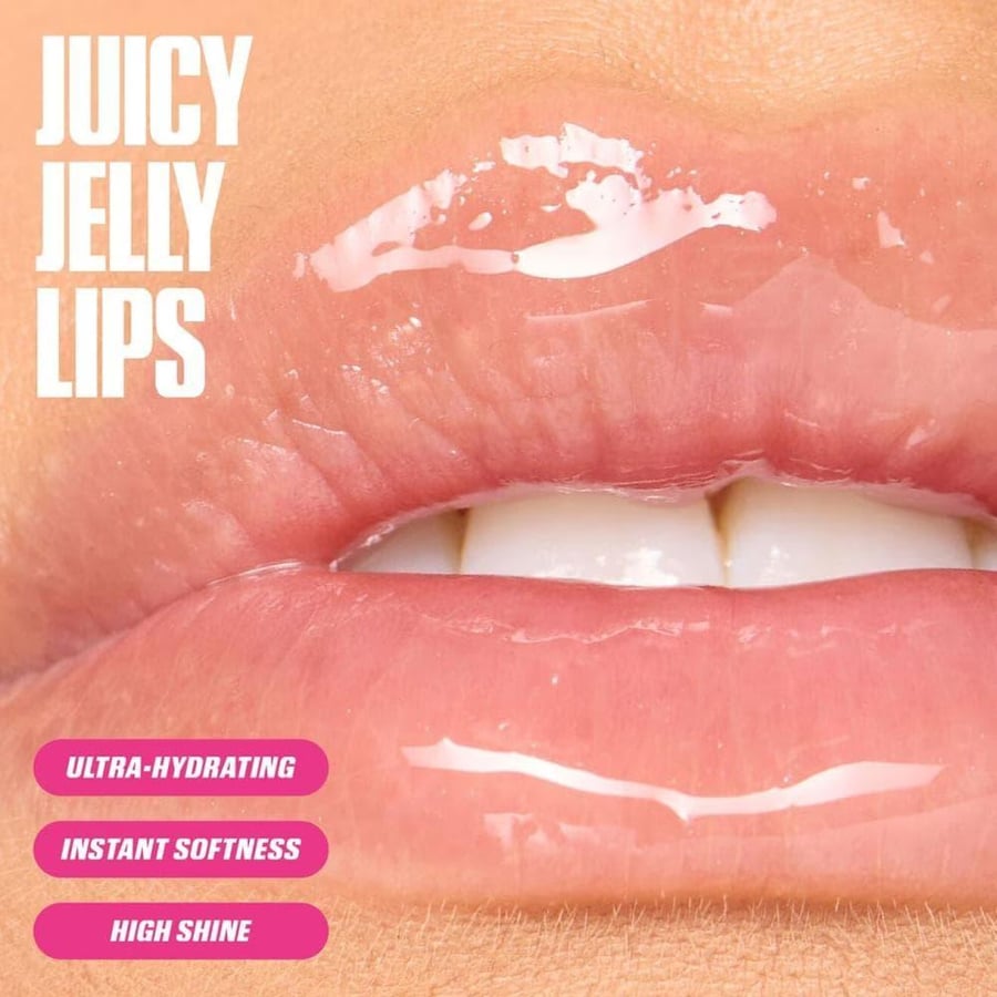 Huda Beauty Lip Gloss Faux Filler Jelly 3.9 ml - Pink Lady