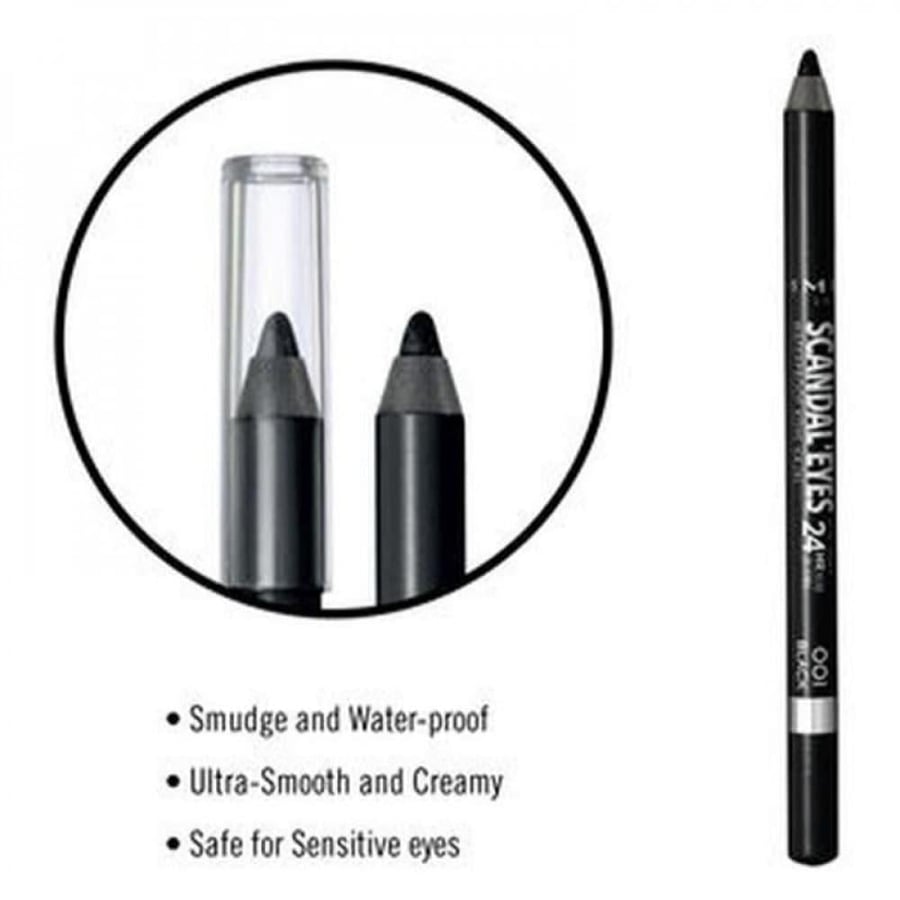 Remill London waterproof eye liner pencil - black