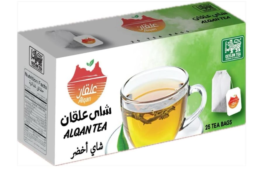 شاي علقان اخضر 25 فتلة