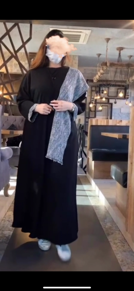 عبايه الون ازرق