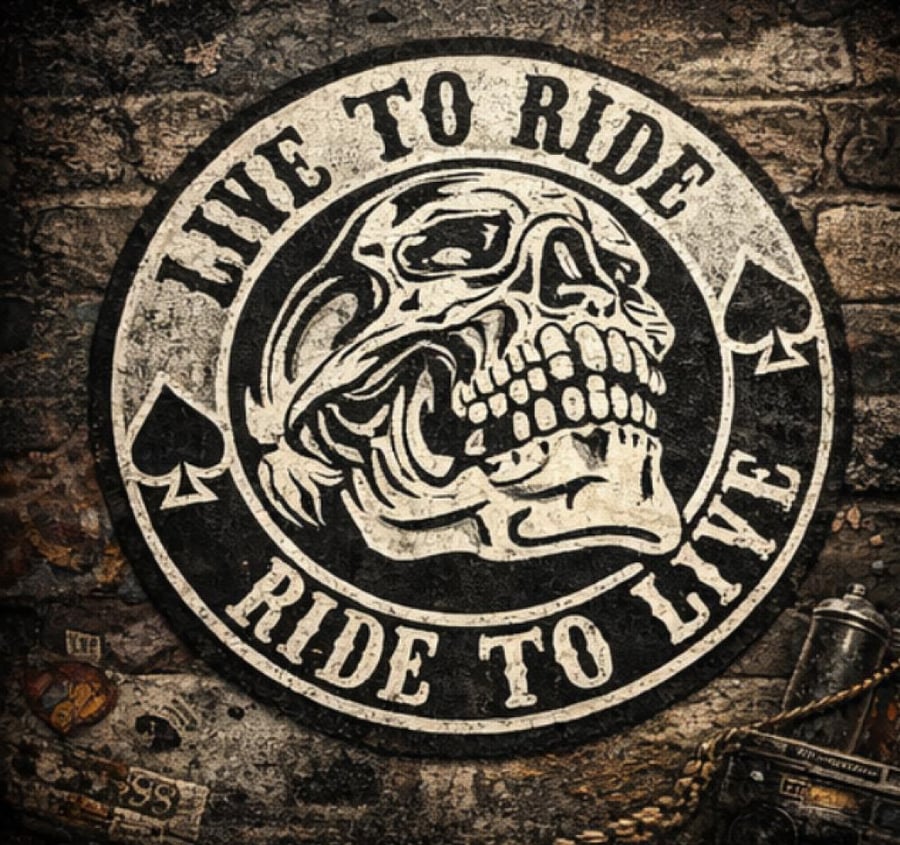 Skull logo, large size