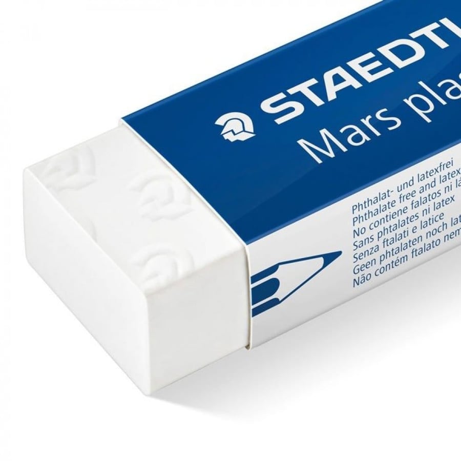 Staedtler Mars Plastic Eraser in premium quality Pls=2Pcs