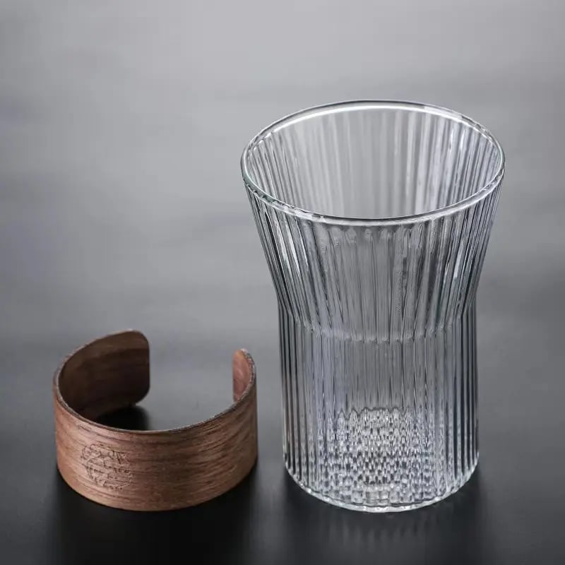 كوب قهوة زجاجي ياباني 350ML