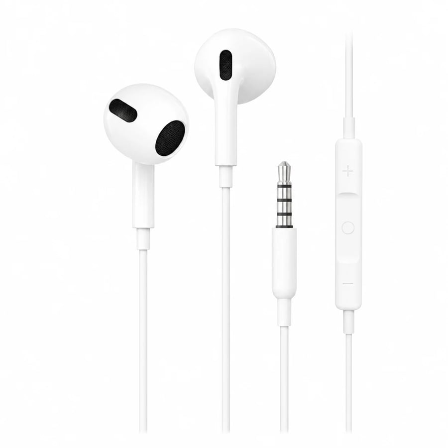 سماعة سلكية فون بلانت بمنفذ 3.5 مم مع ميكروفون (Phone Planet PP-HF03-AUX)