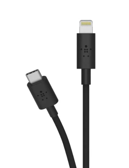 شاحن سيارة 30 واط بمنفذ Type-C مع كيبل Type-C إلى Lightning - بيلكن (Belkin)